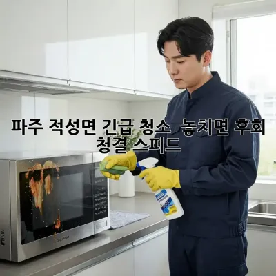 파주 적성면 긴급 청소 🚨 놓치면 후회! 💨 #청결 #스피드
