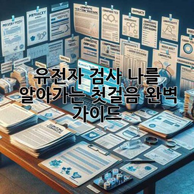 🧬 유전자 검사, 나를 알아가는 첫걸음! 완벽 가이드 🚀