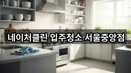 위치 브리핑: 누상동 청소업체 5곳