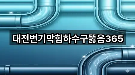 대전변기막힘하수구뚫음365