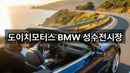 도이치모터스 BMW 성수전시장