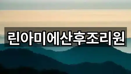 린아미에산후조리원