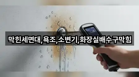 요약 브리프: 천안 수신면 배수구 막힘 4곳