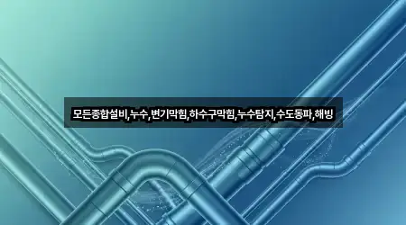 모든종합설비,누수,변기막힘,하수구막힘,누수탐지,수도동파,해빙