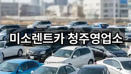 충북 비하동 렌트카 5곳 지도만 보기