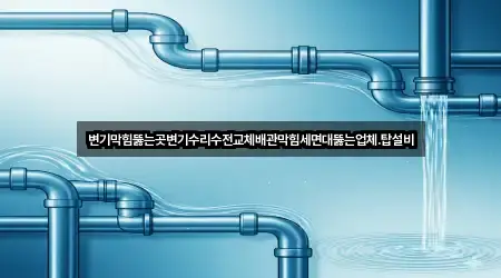 변기막힘뚫는곳변기수리수전교체배관막힘세면대뚫는업체.탑설비