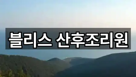 블리스 산후조리원