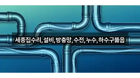 세종집수리,설비,방충망,수전,누수,하수구뚫음