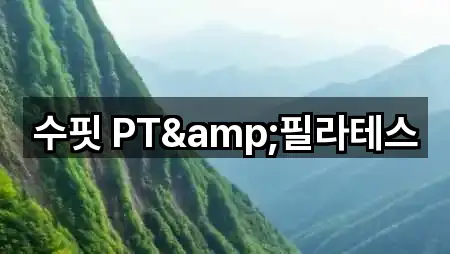 수핏 PT&필라테스