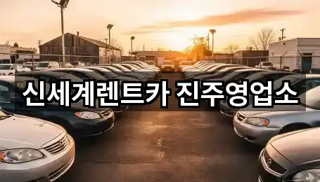 진주시 상평동 렌트카 지도·연락처 5곳