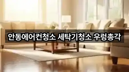 안동에어컨청소 세탁기청소 우렁총각