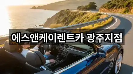 광주광역시 운남동 렌트카 지도에서 한 번에 5곳