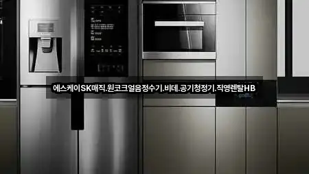 에스케이SK매직.원코크얼음정수기.비데.공기청정기.직영렌탈HB