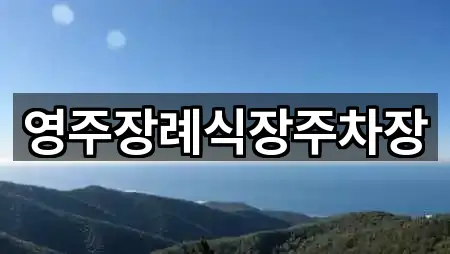 [지도] 경상북도 영주시 상줄동 예식장 4곳