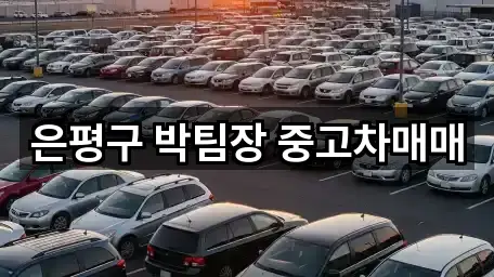 은평구 박팀장 중고차매매