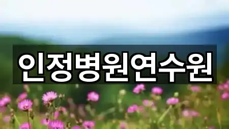 강원 홍천군 서면 산후조리원 견적문의 1곳