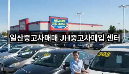 일산중고차매매 JH중고차매입 센터