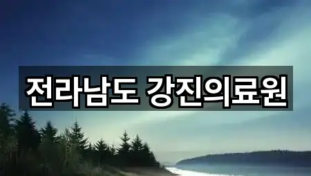 핫플: 전라남도 강진군 군동면 산부인과 2곳