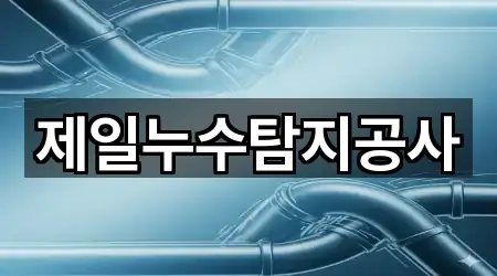 제일누수탐지공사