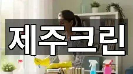 제주특별자치도 용담이동 청소업체 전화 문의 4곳