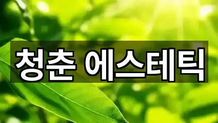 경북 서후면 에스테틱 바로 열기 5곳