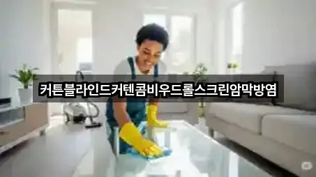 커튼블라인드커텐콤비우드롤스크린암막방염