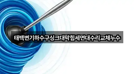 태백 화전동 싱크대막힘 3곳 지도만 보기