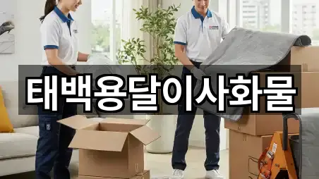 강원특별자치도 태백 적각동 용달이사 1곳 오시는 길 모음