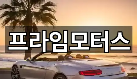 의왕시 중고차 사진/위치 보기 5곳