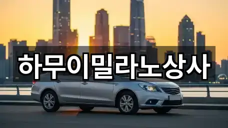 삼영동중고차 영업정보 5곳