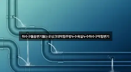 하수구뚫음변기뚫는곳싱크대막힘주방누수욕실누수하수구막힘변기