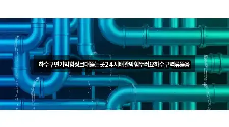 하수구변기막힘싱크대뚫는곳24시배관막힘뚜러요하수구역류뚫음