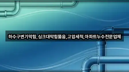 북구 중흥동 싱크대막힘 5곳 바로 보기