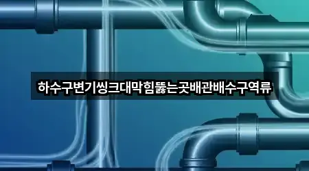 하수구변기씽크대막힘뚫는곳배관배수구역류