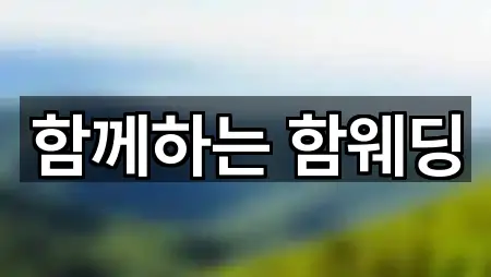 함께하는 함웨딩