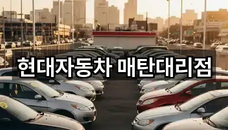 현대자동차 매탄대리점