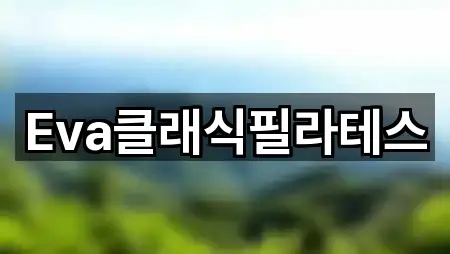 Eva클래식필라테스