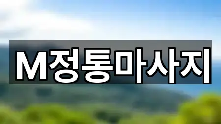 M정통마사지