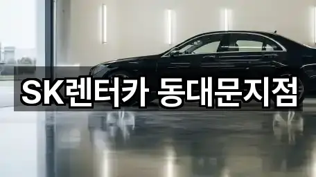 5곳 서울특별시 중구 을지로6가 렌트카 모아보기